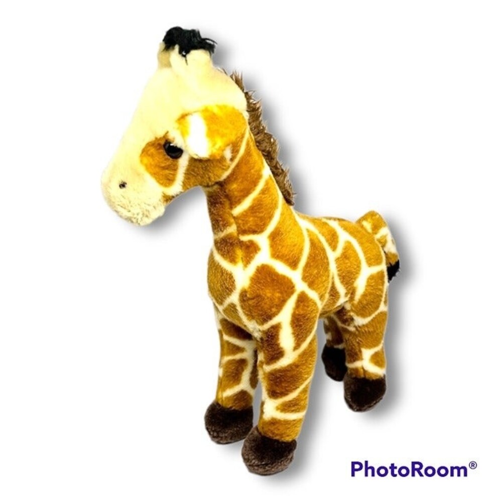 Aurora World Standing Ģiraffe 'Zenith' 13" Plush - WWF Adoption - Safari -